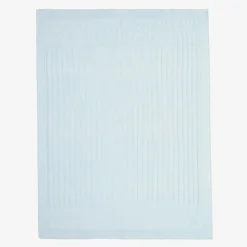 Blue Knitted Cotton Blanket (96cm)