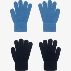 Blue Knitted Gloves (2 Pack)