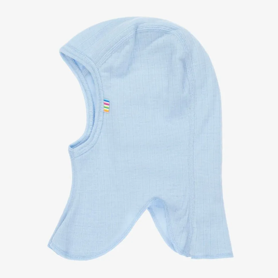 Blue Merino Wool Balaclava