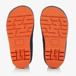 Blue Monster Glow In The Dark Rain Boots