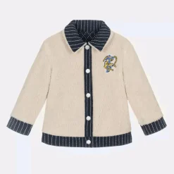 Blue Reversible Sherpa Fleece Jacket