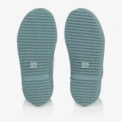 Blue Rubber Rain Boots