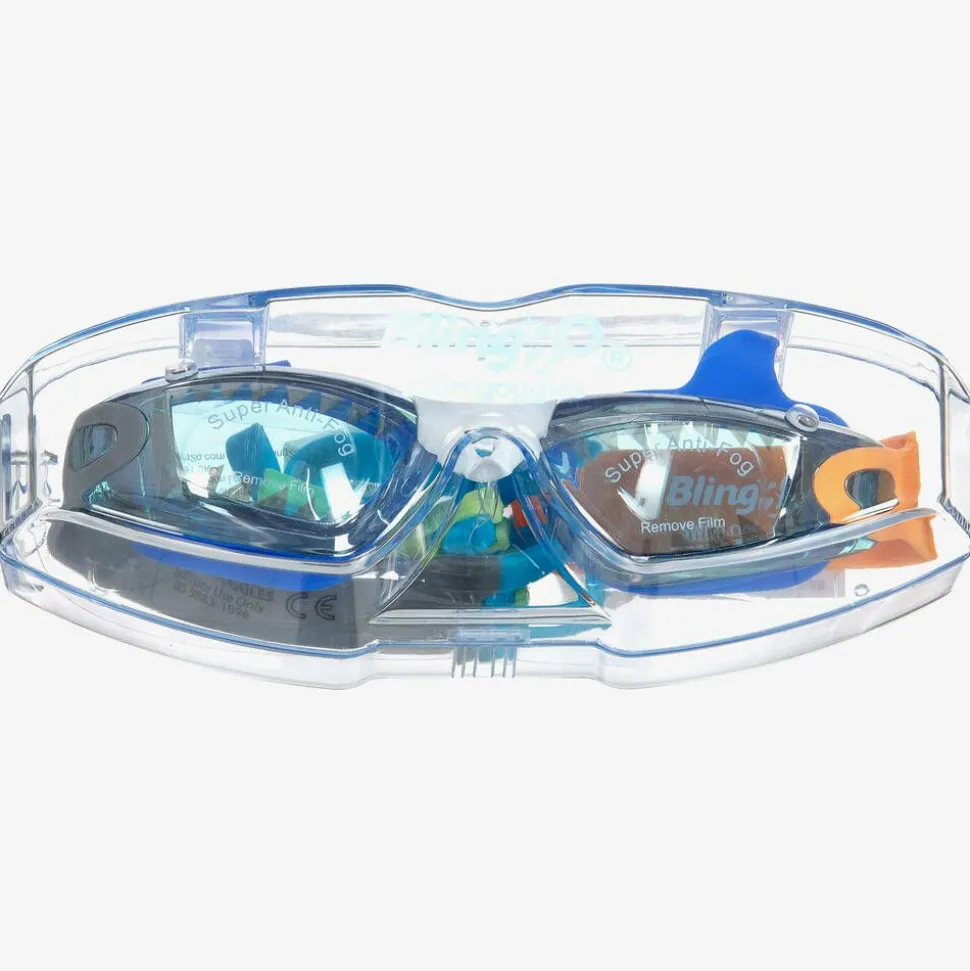 Blue Shark Swimming Goggles