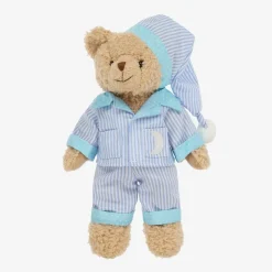 Blue Stripe Pyjama Teddy Bear (34cm)