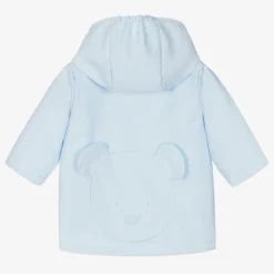 Blue Teddy Bear Baby Jacket