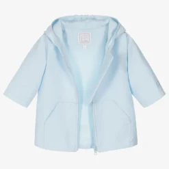 Blue Teddy Bear Baby Jacket
