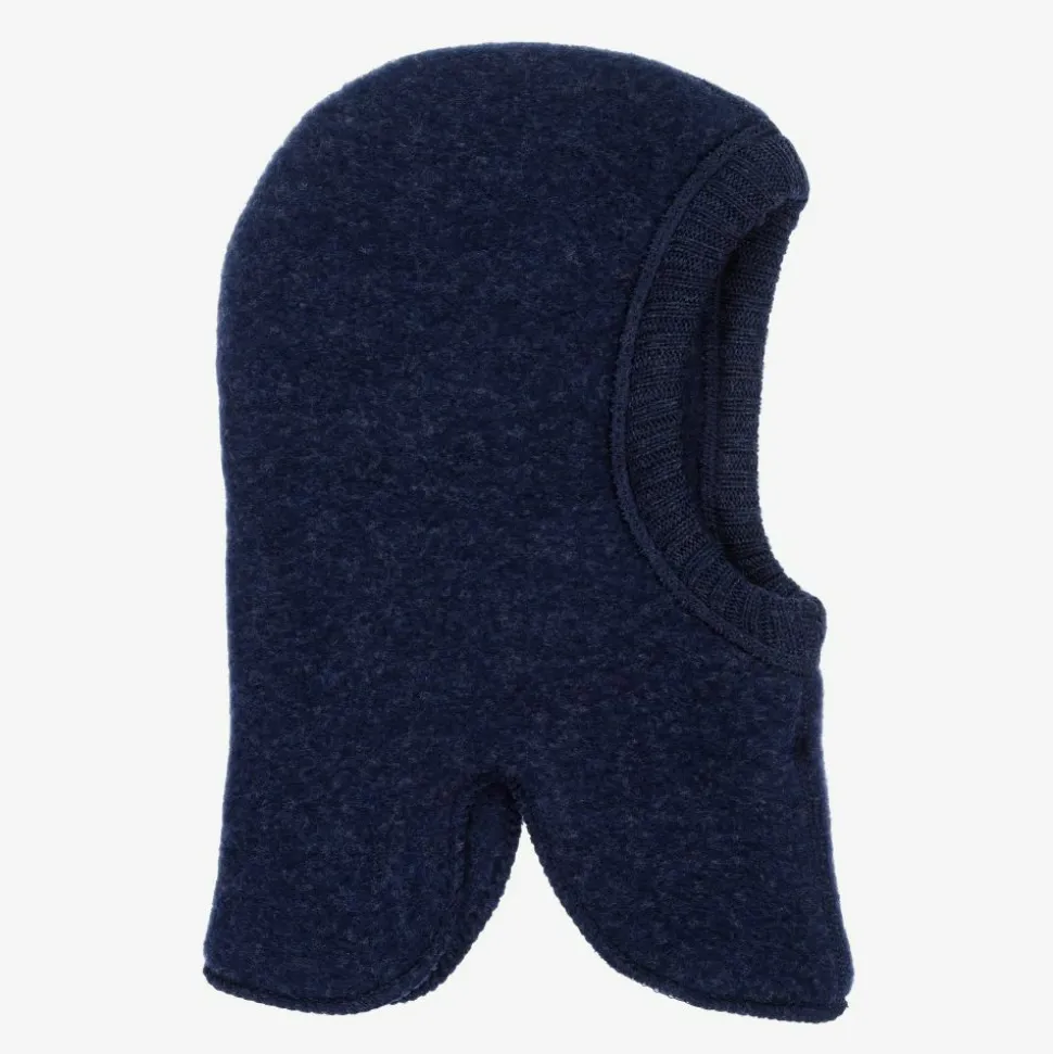 Blue Thermal Wool Balaclava
