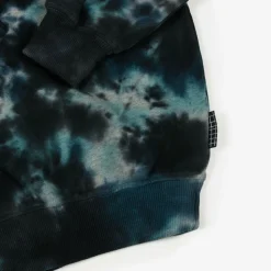 Blue Tie-Dye Organic Cotton Sweatshirt