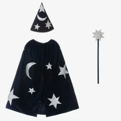 Blue Velvet Wizard Costume Set