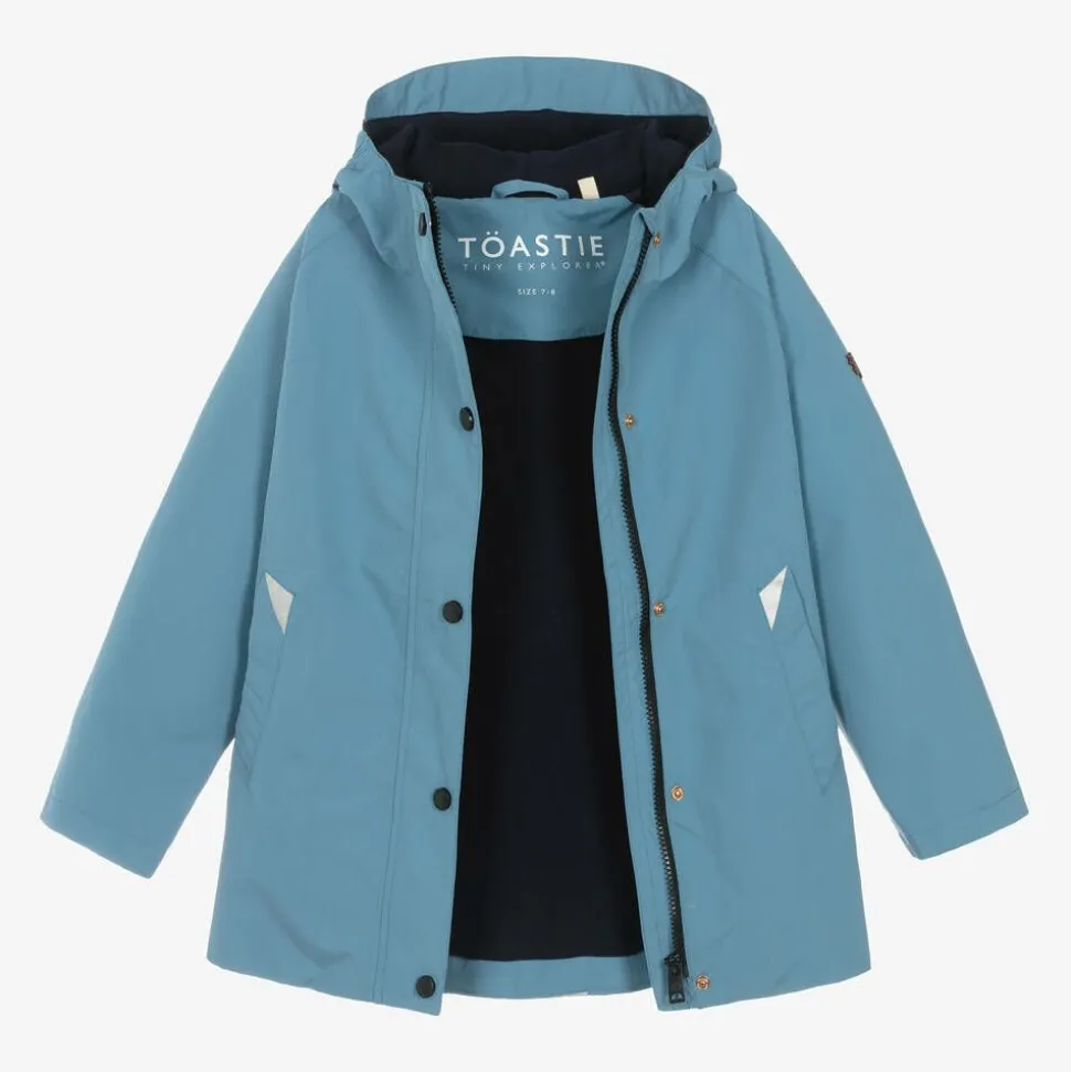 Blue Waterproof Raincoat