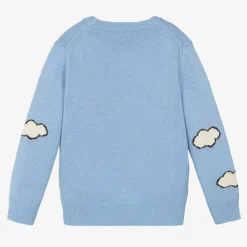 Blue Wool & Cashmere Peanuts© Jumper