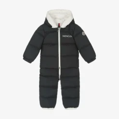 Blue Xola Down Padded Puffer Snowsuit