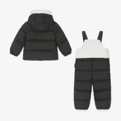 Blue Xola Down Padded Puffer Snowsuit