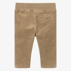 Boys Beige Corduroy Trousers