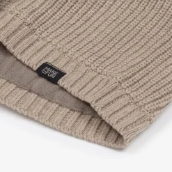 Boys Beige Cotton Knit Snood