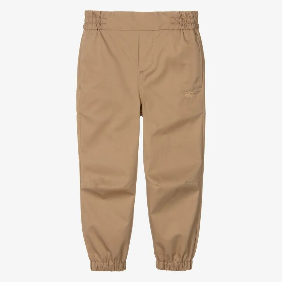 Boys Beige Cotton Twill EKD Trousers