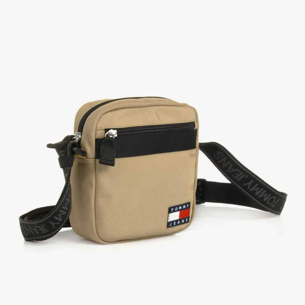 Boys Beige Messenger Bag (17cm)