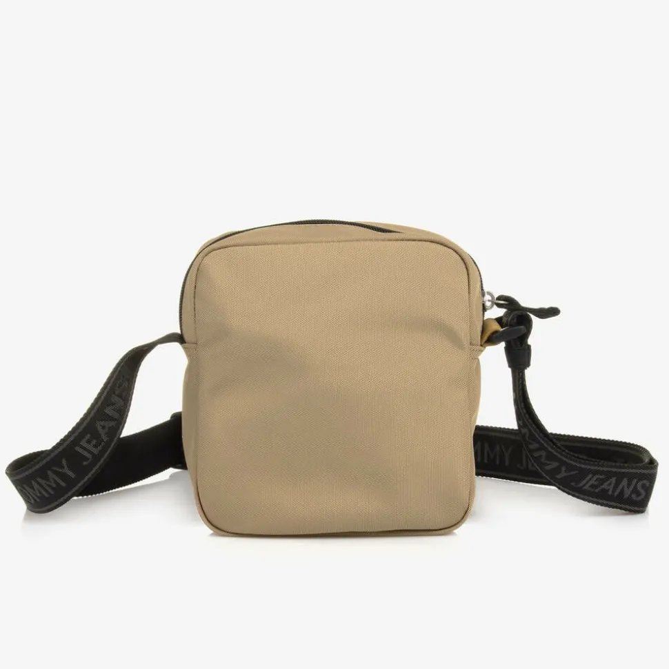 Boys Beige Messenger Bag (17cm)