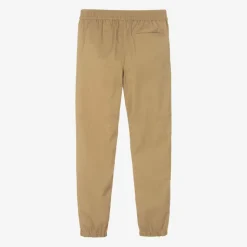 Boys Beige Twill Trousers