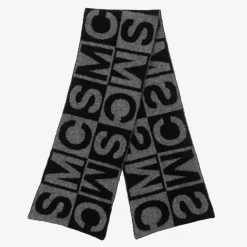 Boys Black & Grey SMC Scarf