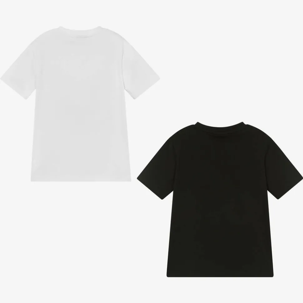 Boys Black & White T-Shirts (2 Pack)