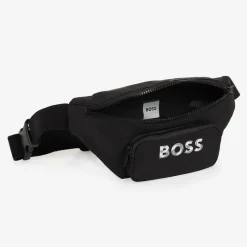Boys Black Belt Bag (27cm)