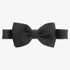 Boys Black Bow Tie (10cm)