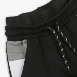 Boys Black Cotton Shorts