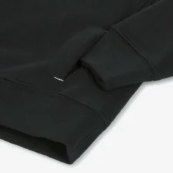 Boys Black Cotton Sweatshirt