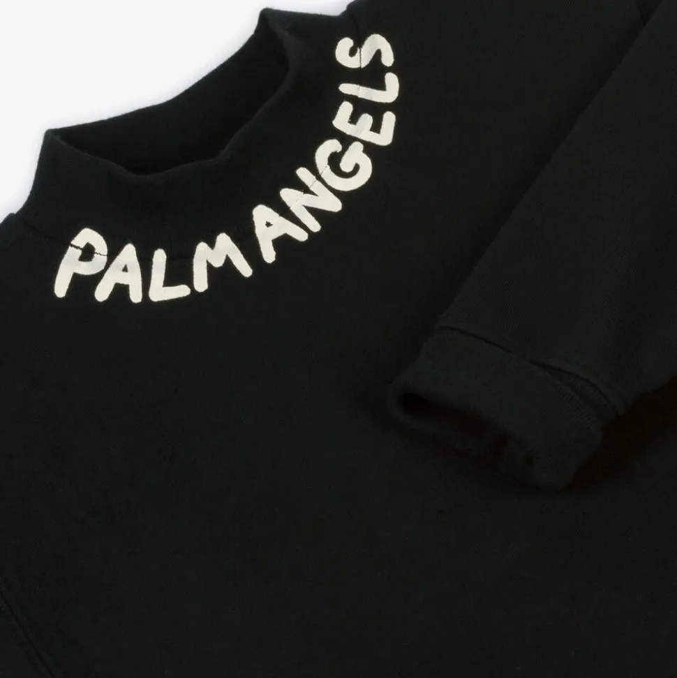 Boys Black Cotton Sweatshirt