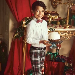 Boys Black Leather Belt