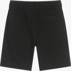 Boys Black Logo Shorts