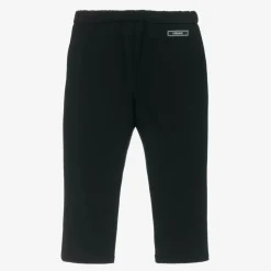 Boys Black Milano Jersey Trousers
