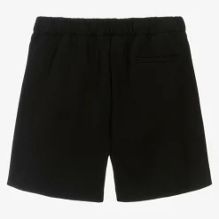 Boys Black Milano Jersey Shorts