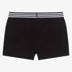 Boys Black Organic Boxer Briefs (5 Pack)