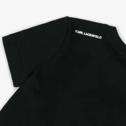 Boys Black Organic Cotton T-Shirt