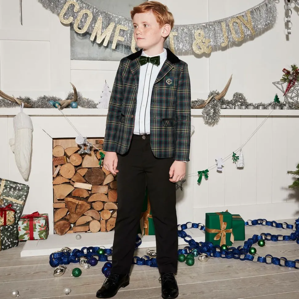 Boys Black Patent Shoes