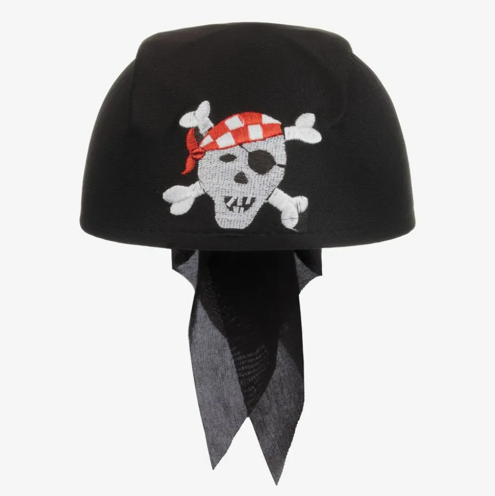 Boys Black Pirate Costume Hat