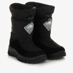 Boys Black Snow Boots