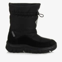 Boys Black Snow Boots