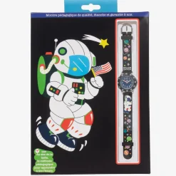 Boys Black Space Watch