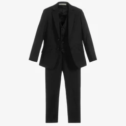 Boys Black Suit