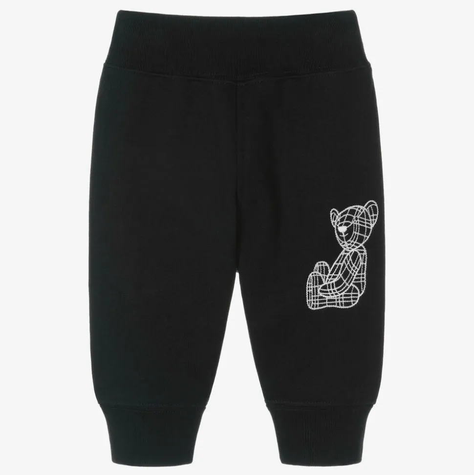 Boys Black Thomas Bear Joggers