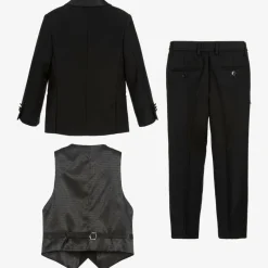 Boys Black Tuxedo Suit