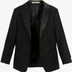 Boys Black Tuxedo Suit