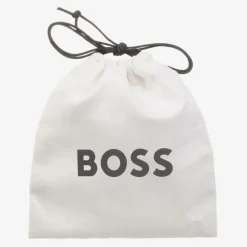 Boys Black Woven Belt