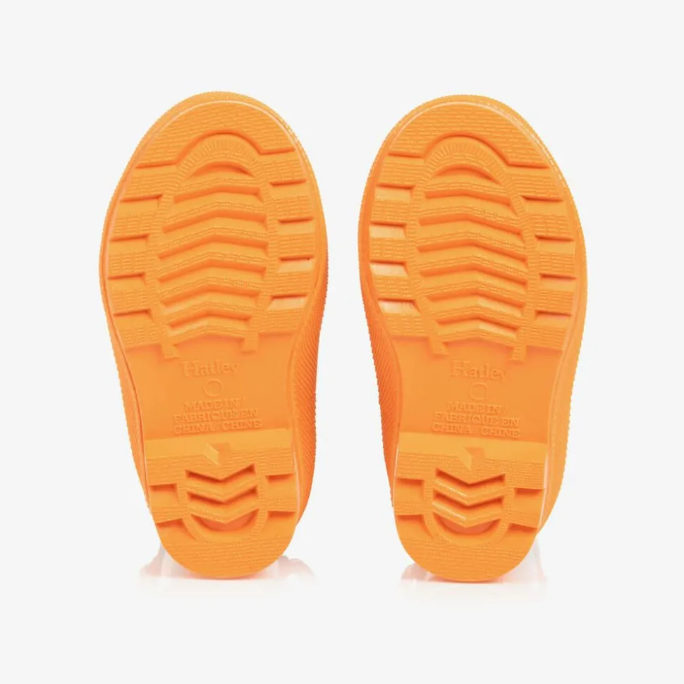 Boys Blue & Orange Car Rain Boots