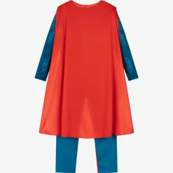 Boys Blue & Red Superman Costume