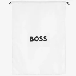 Boys Blue & Black Canvas Backpack (33cm)