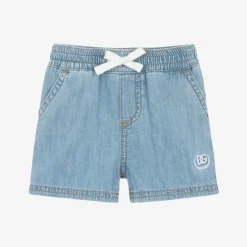 Boys Blue Chambray DG Shorts